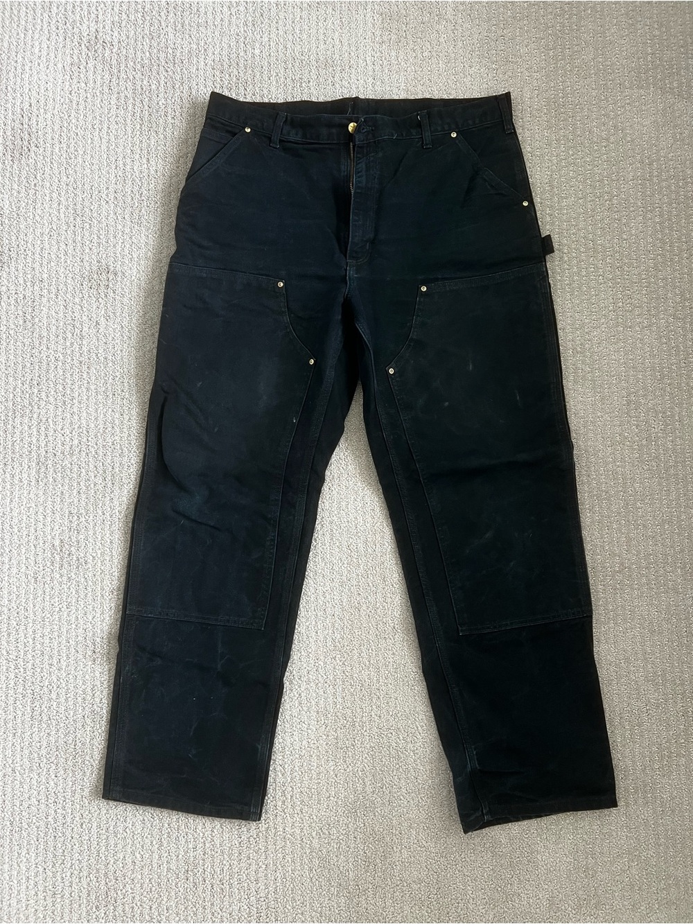 Carhartt Men’s Black Carpenter Pants - Picture 2 of 6